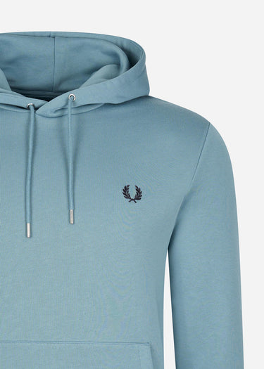 Fred Perry Hoodies Tipped hooded sweatshirt - ash blue
