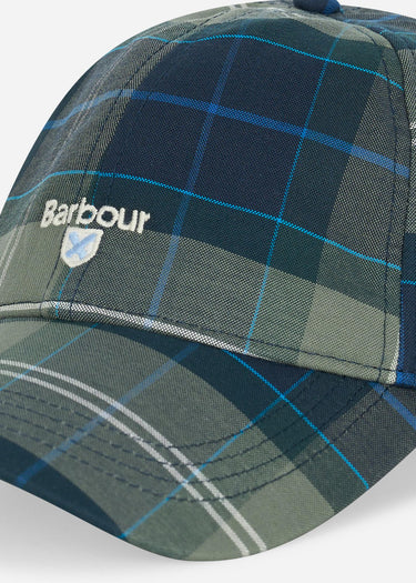 Barbour Petten Tartan sports cap - kielder blue
