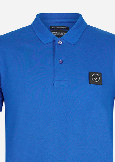Marshall Artist Polo's Siren ss polo - radial blue