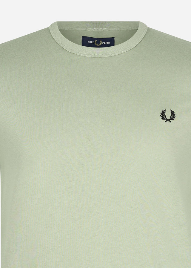 Fred Perry T-shirts Ringer t-shirt - seagrass