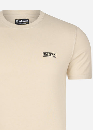 Barbour International T-shirts Small logo tee - mist