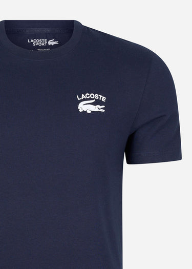 Lacoste T-shirts Branded t-shirt - navy blue