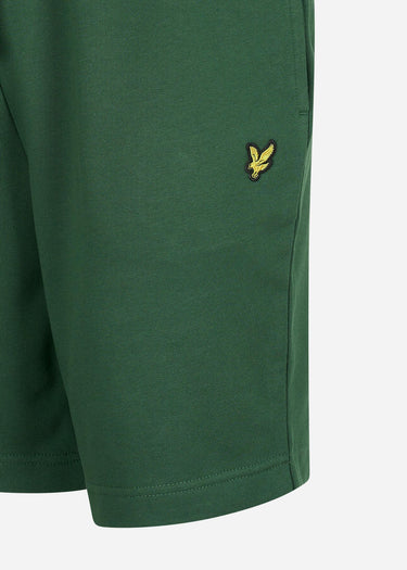 Lyle & Scott Korte Broeken Sweat short - english green