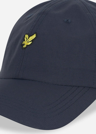 Lyle & Scott Petten Ripstop baseball cap - dark navy