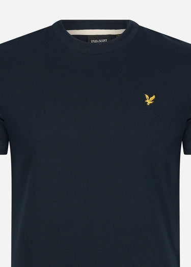 Lyle & Scott T-shirts  Crest tipped t-shirt - dark navy