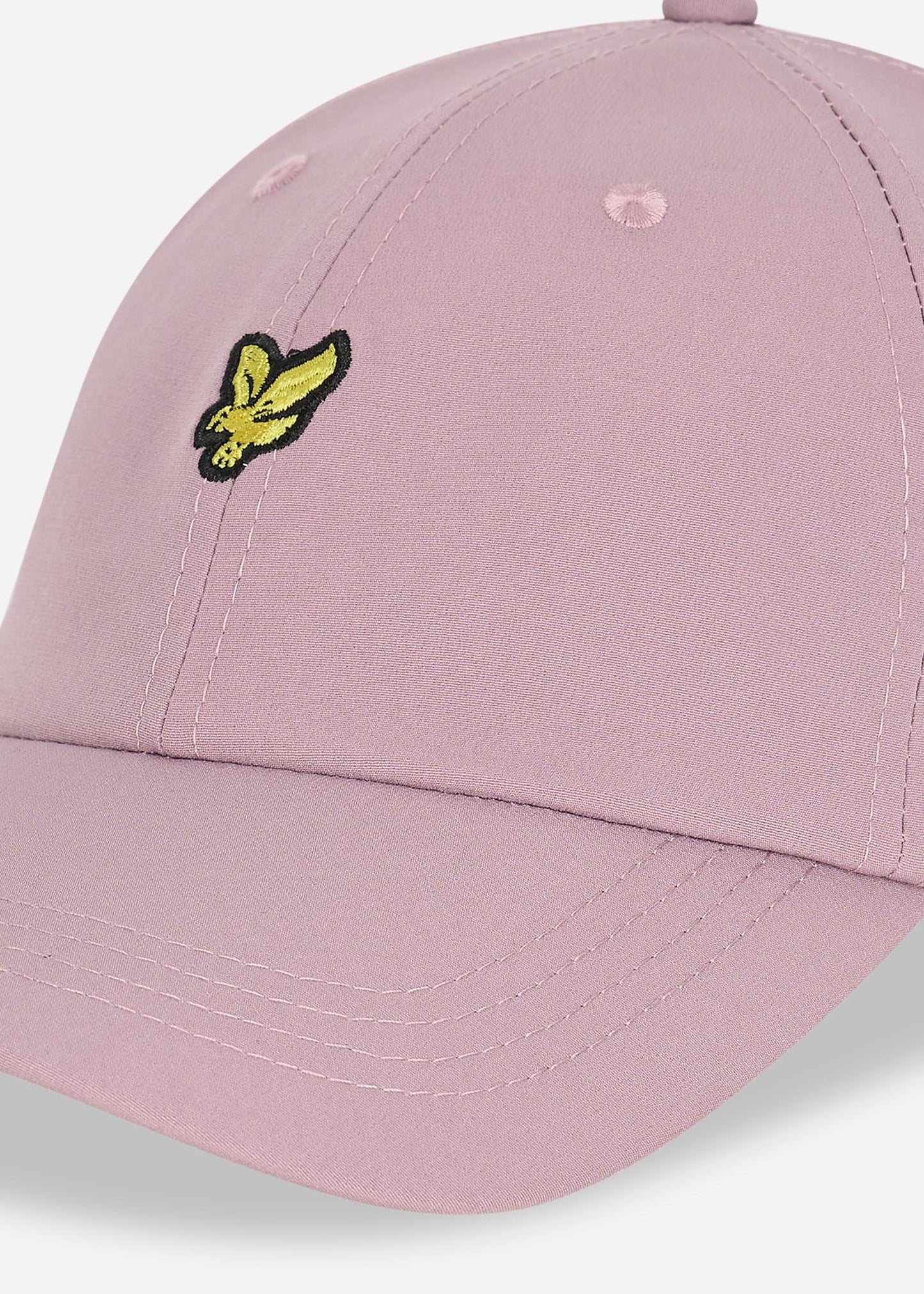 Lyle & Scott Petten Seersucker baseball cap - hutton pink