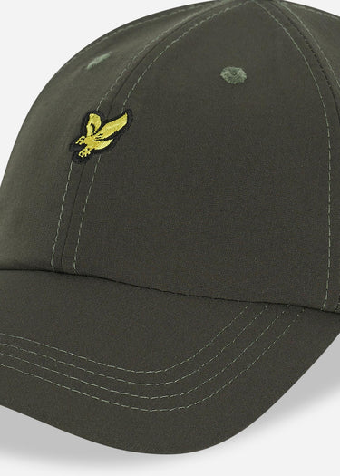 Lyle & Scott Petten Seersucker baseball cap - seaweed