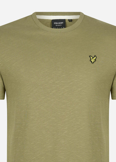 Lyle & Scott T-shirts Slub t-shirt - seaweed