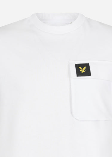 Lyle & Scott T-shirts Pocket t-shirt - white