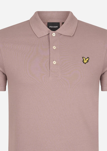 Lyle & Scott Polo's Plain polo shirt - hutton pink
