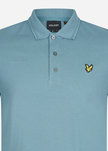 Lyle & Scott Polo's Crest tipped polo shirt - skipton blue