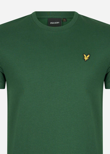 Lyle & Scott T-shirts Plain t-shirt - english green