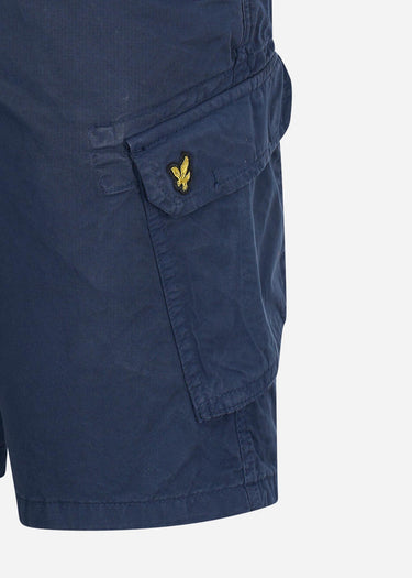 Lyle & Scott Korte Broeken Wembley cargo short - dark navy