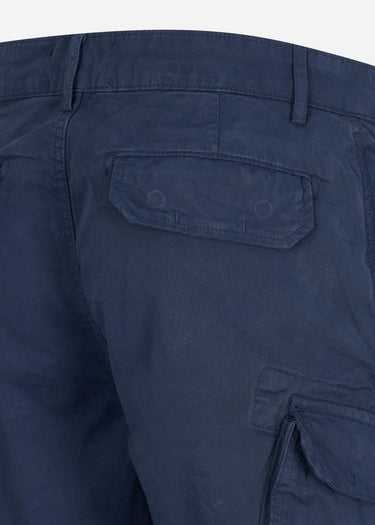 Lyle & Scott Korte Broeken Wembley cargo short - dark navy