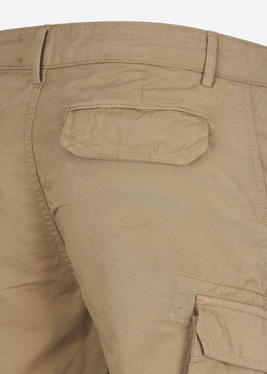 Lyle & Scott Korte Broeken Wembley cargo short - biscuit