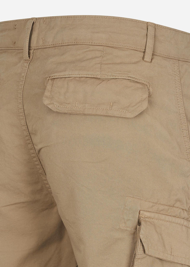 Lyle & Scott Korte Broeken Wembley cargo short - biscuit