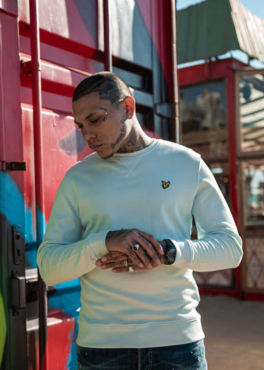Lyle & Scott Truien Crew neck sweatshirt - ice