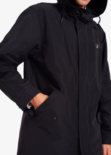 Fred Perry Jassen Shell parka - black