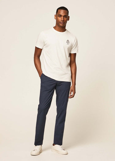 Hackett London T-shirts  Heritage logo tee - white