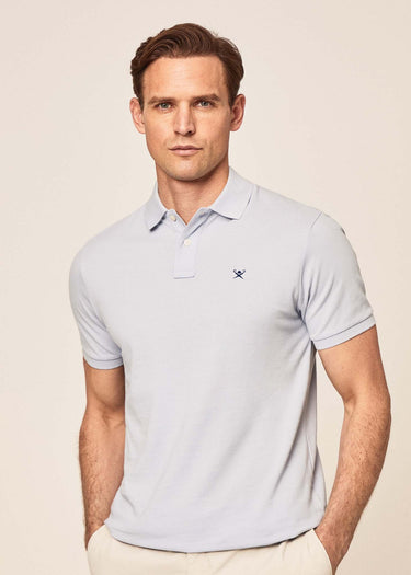 Hackett London Polo's  Cotton pique polo shirt - oxford blue