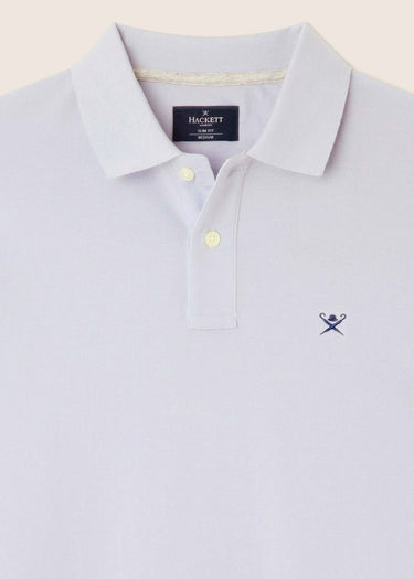 Hackett London Polo's  Cotton pique polo shirt - oxford blue