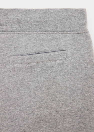 Hackett London Broeken Terry logo joggers - light grey marl