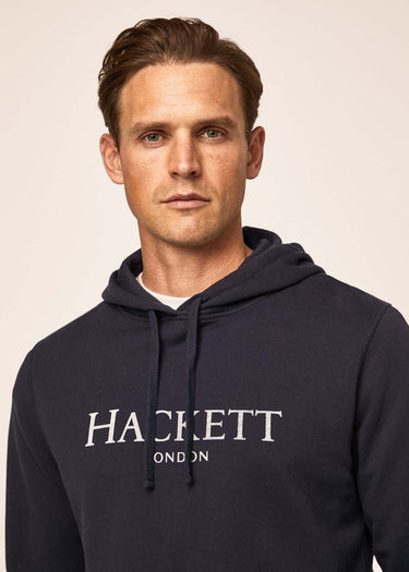 Hackett London Hoodies Logo hoodie - dark navy