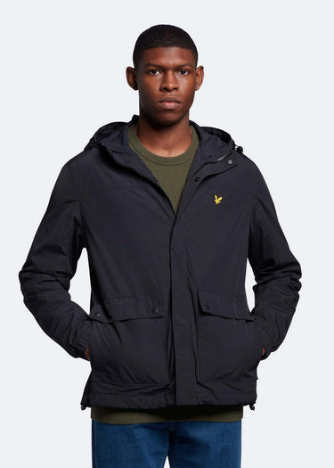 Lyle & Scott Jassen Hooded pocket jacket - dark navy