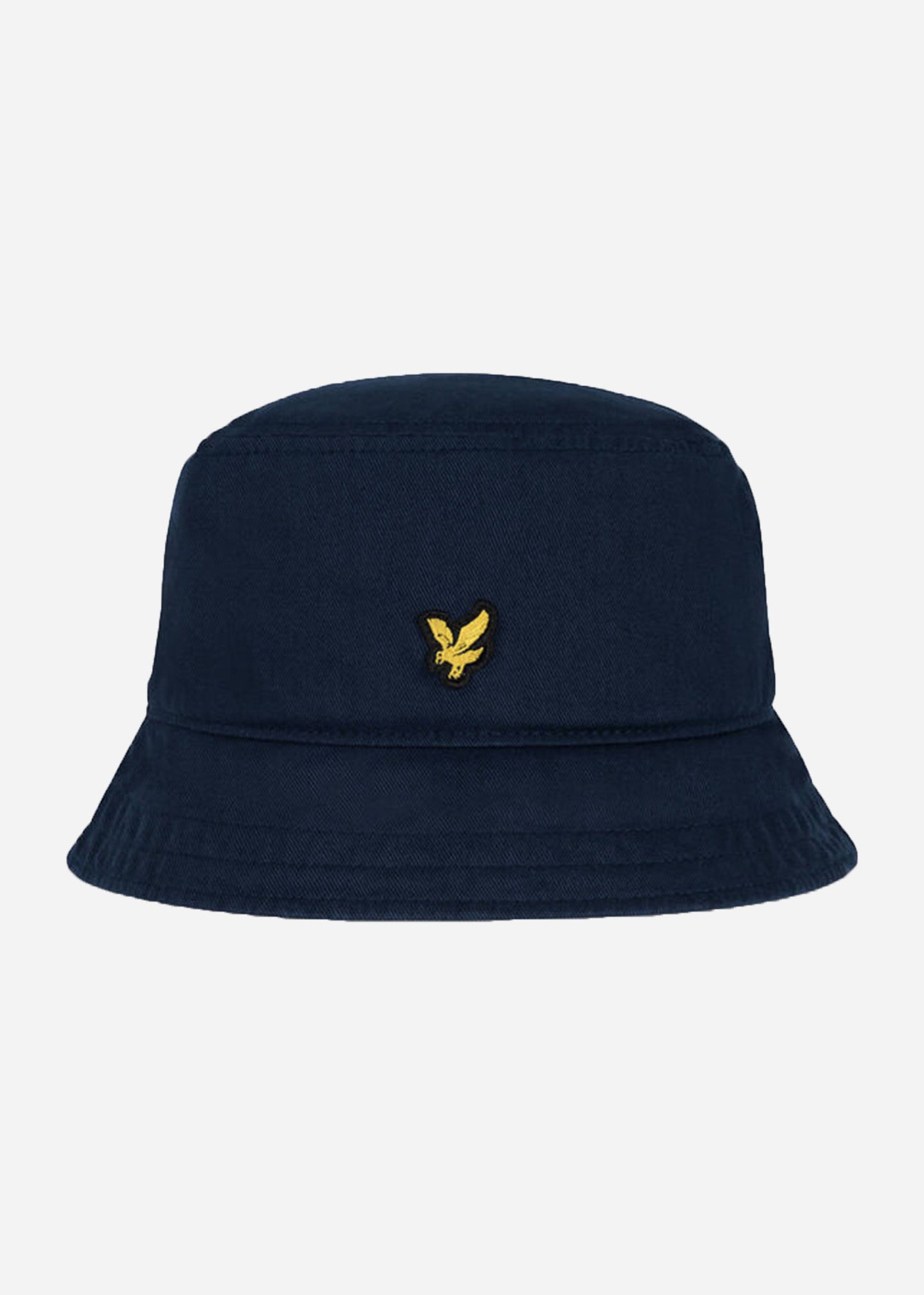 Lyle & Scott Bucket Hats Cotton twill bucket hat - dark navy