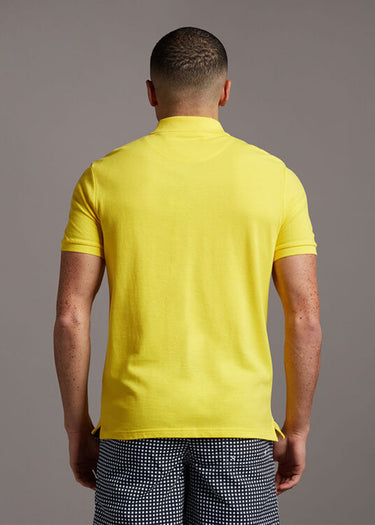 Lyle & Scott Polo's Plain polo shirt - buttercup yellow