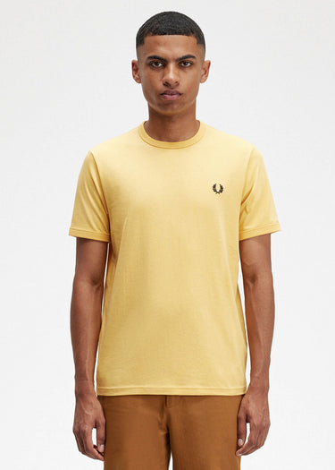 Fred Perry T-shirts Ringer t-shirt - golden hour