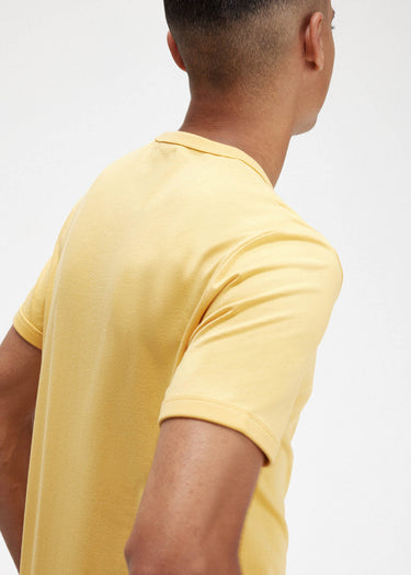 Fred Perry T-shirts Ringer t-shirt - golden hour