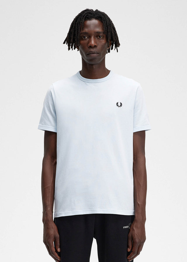 Fred Perry T-shirts Ringer t-shirt - light ice