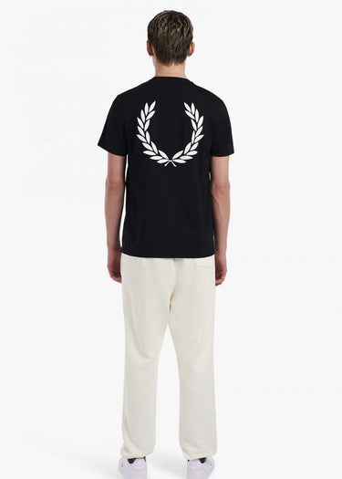 Fred Perry T-shirts  Graphic branded t-shirt - black