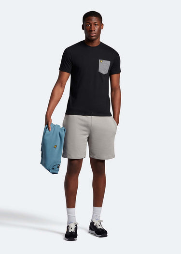 Lyle & Scott Korte Broeken Sweat short - cold grey