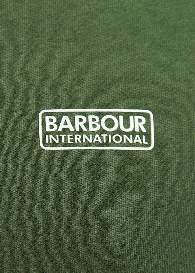 Barbour International Truien Essential crew neck sweat - kombu green