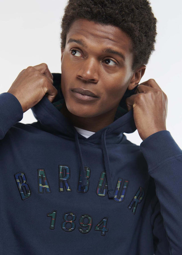 Barbour Hoodies Affiliate popover hoodie - navy