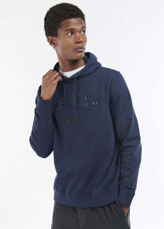 Barbour Hoodies Affiliate popover hoodie - navy