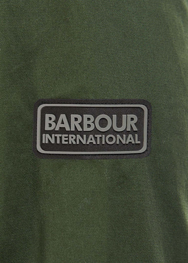 Barbour International Overshirts Graphite overshirt - kombu green