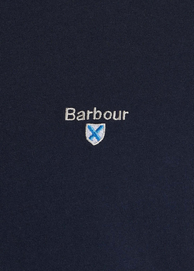 Barbour T-shirts Tartan sports tee - new navy