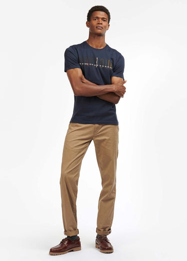 Barbour T-shirts Wallace tee - navy