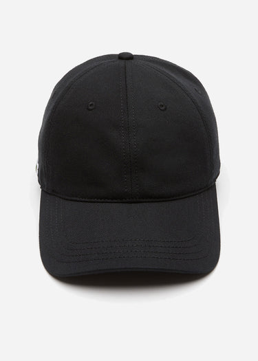 Lacoste Petten Cotton twill cap - black