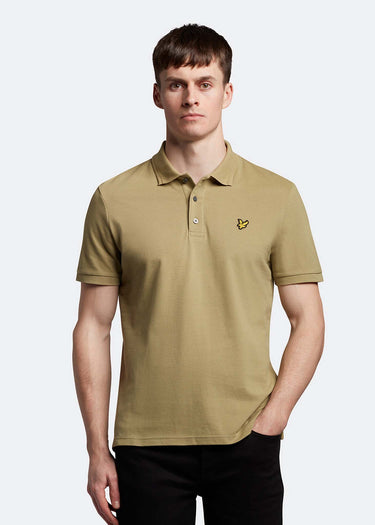 Lyle & Scott Polo's Crest tipped polo shirt - seaweed