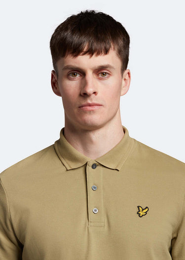 Lyle & Scott Polo's Crest tipped polo shirt - seaweed