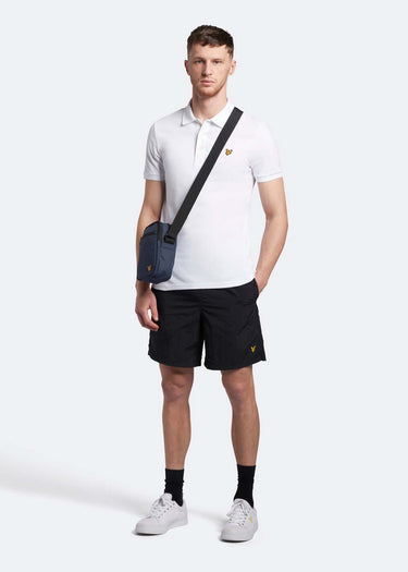 Lyle & Scott Polo's  Plain polo shirt - white