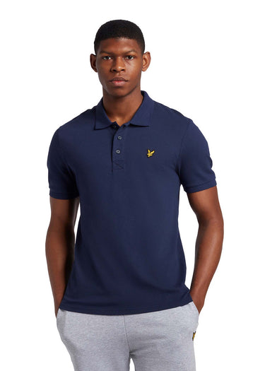 Lyle & Scott Polo's  Plain polo shirt - navy