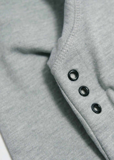Peaceful Hooligan Hoodies  Outline hoodie - marl grey