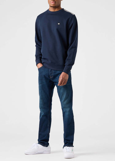 Weekend Offender Truien  Cusco - navy