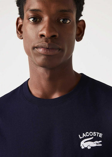 Lacoste T-shirts Branded t-shirt - navy blue