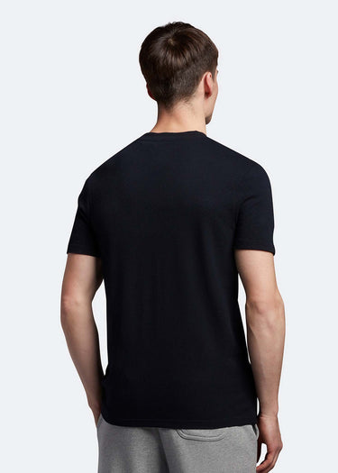 Lyle & Scott T-shirts Crest tipped t-shirt - dark navy